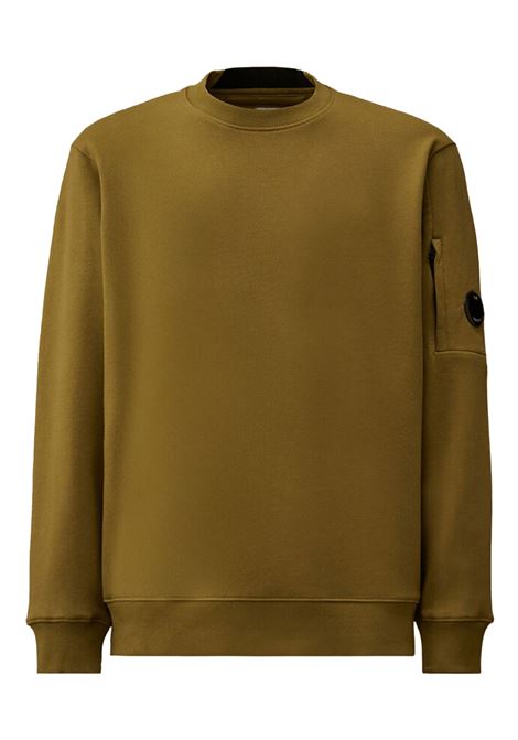 felpa diagonal raised fleece uom dried hern C.P. COMPANY | 20CMSS713A-005086W644